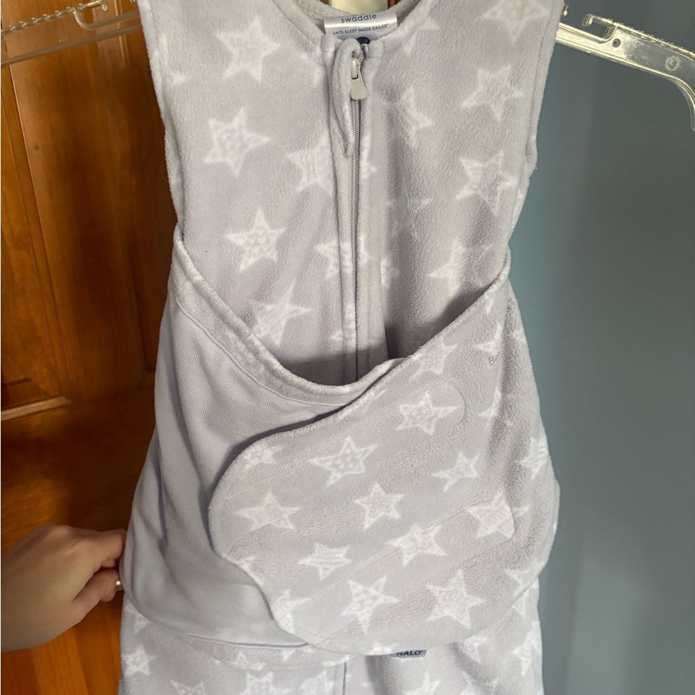 Halo Gray Baby Sleep Sack Swaddle
